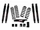 SkyJacker 2.50-Inch Softride Suspension Lift Kit with Black MAX Shocks (07-18 Jeep Wrangler JK 4-Door)