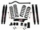SkyJacker 4-Inch Softride Suspension Lift Kit with Black MAX Shocks (07-18 Jeep Wrangler JK 4-Door)