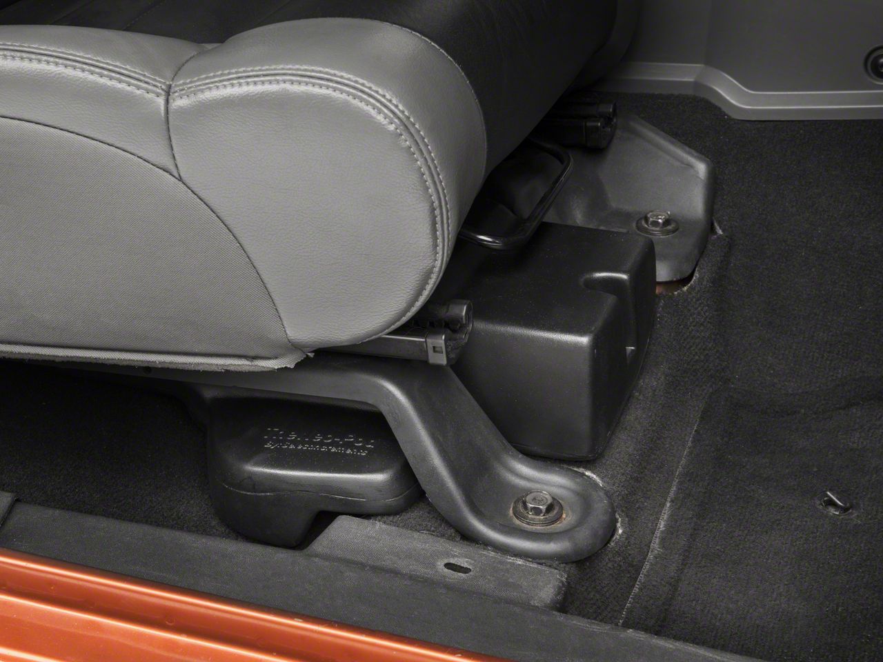 jeep wrangler sub box under seat