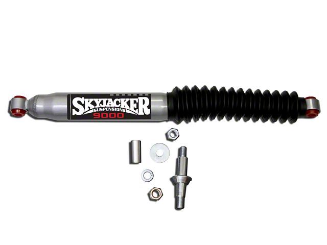 SkyJacker Silver 9000 HD OEM Replacement Steering Stabilizer (87-06 Jeep Wrangler YJ & TJ)