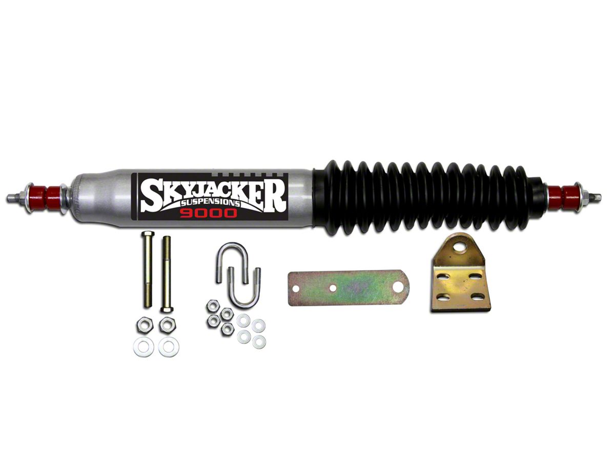 Heavy Duty Steering Stabilizer and Black Boot Fits Jeep Wrangler YJ 