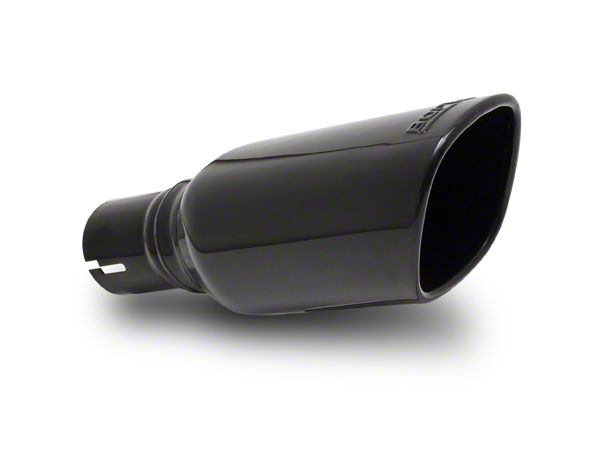 Borla Jeep Wrangler Black Chrome Square Exhaust Tip 2 in. Connection