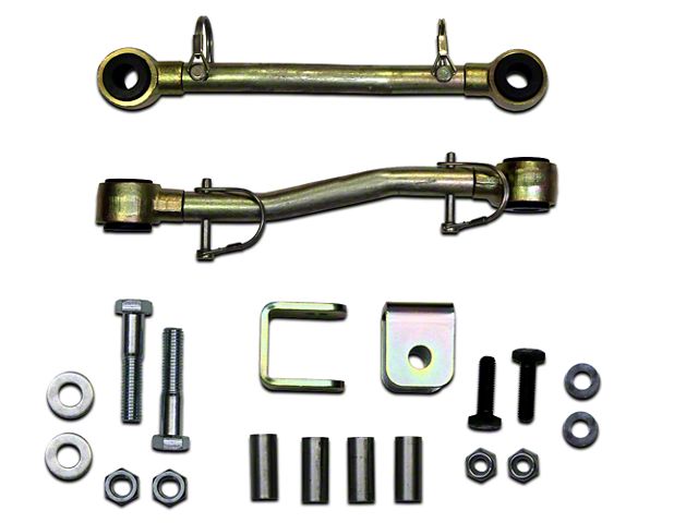 SkyJacker Front Sway Bar Extended Quick Disconnect End Links for 2.50 to 4-Inch Lift (97-06 Jeep Wrangler TJ)
