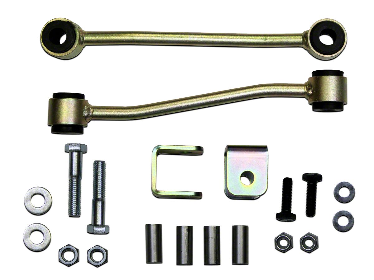 SkyJacker Jeep Wrangler Front Sway Bar Extended End Links for 8 in. Lift  SBE401 (97-06 Jeep Wrangler TJ, Excluding Unlimited)