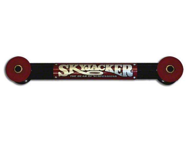 SkyJacker Single Flex Adjustable Control Arms for 4 to 8-Inch Lift; Set of 4 (97-06 Jeep Wrangler TJ)