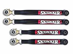 SkyJacker Single Flex Adjustable Front and Rear Lower Control Arms for 2 to 6-Inch Lift (07-18 Jeep Wrangler JK)
