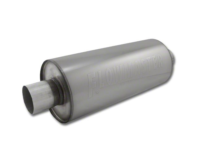 Flowmaster dBX Series Center/Center Bullet Style Muffler; 2.50-Inch Inlet/2.50-Inch Outlet (Universal; Some Adaptation May Be Required)