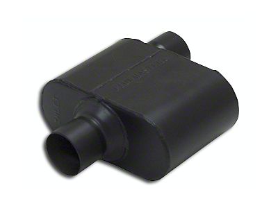 Flowmaster Jeep Wrangler Super Flow 44 Series Center/Offset Oval Muffler;   Inlet/ Outlet 942447 (Universal; Some Adaptation May Be  Required) - Free Shipping