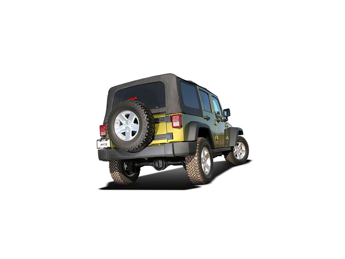 Borla Jeep Wrangler Climber S-Type Cat-Back Exhaust J109363 (07-18 Jeep  Wrangler JK 4-Door) - Free Shipping