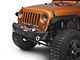 Rock-Slide Engineering Rigid Series Shorty Winch Front Steel Bumper (07-18 Jeep Wrangler JK)