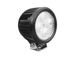 Axial 4-Inch 4-LED Round Light; Flood Beam (Universal; Some Adaptation May Be Required)