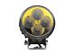 Raxiom Axial Series 3-Inch 4-LED Yellow Beam Round Light; Flood Beam (Universal; Some Adaptation May Be Required)