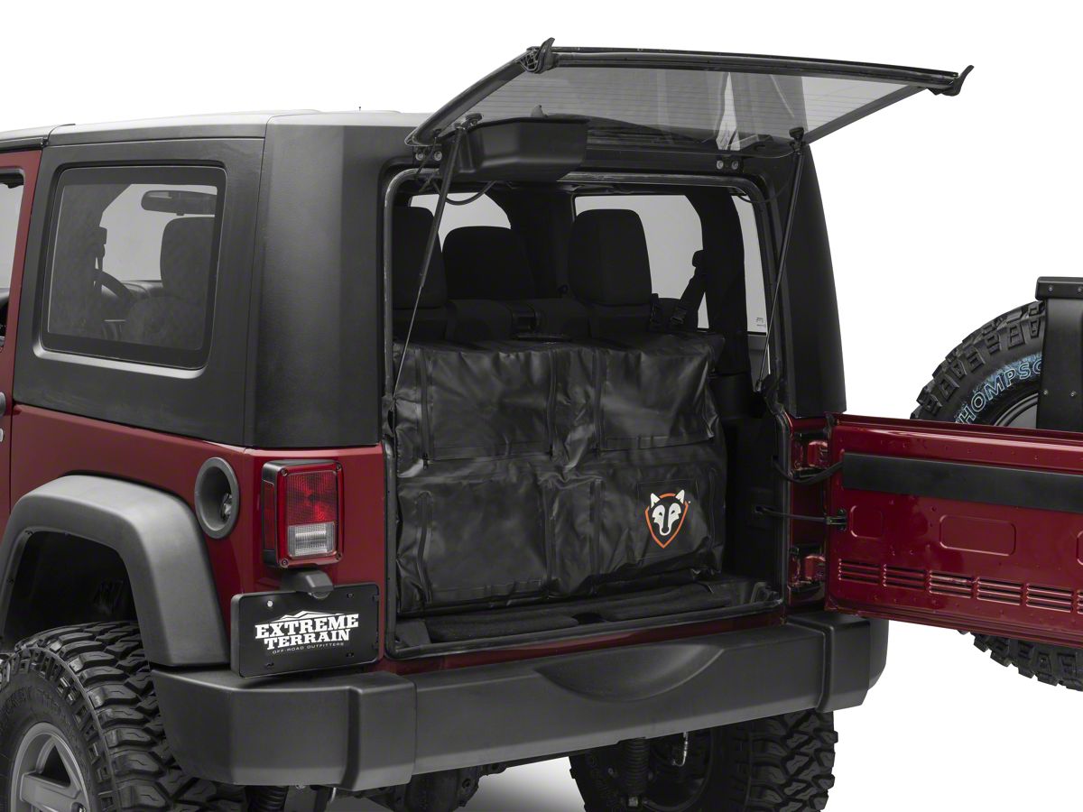 Rightline Gear Jeep Wrangler Trunk Storage Bag - Black 100J72-B (07-18 Jeep  Wrangler JK)