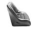 Corbeau 40-Inch Baja Bench Suspension Seat; Black Vinyl/Cloth (97-06 Jeep Wrangler TJ)