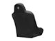 Corbeau Baja JP Suspension Seat; Black Vinyl (Universal; Some Adaptation May Be Required)