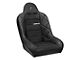 Corbeau Baja JP Suspension Seat; Black Vinyl/Cloth (Universal; Some Adaptation May Be Required)