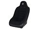 Corbeau Baja Ultra Wide Suspension Seat; Black Vinyl/Cloth (Universal; Some Adaptation May Be Required)