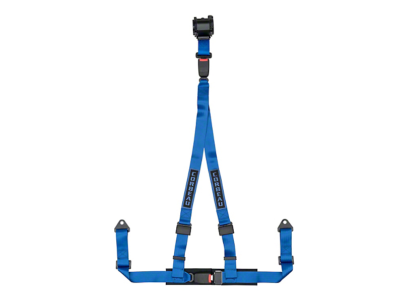 Pine Belt Jeep >> Corbeau Jeep Wrangler 2 in. 3-Point Retractable Harness Belt - Blue 43305B (87-19 Jeep Wrangler ... Pine Belt Jeep >> Corbeau Jeep Wrangler 2 in. 3-Point Retractable Harness Belt - Blue 43305B (87-19 Jeep Wrangler ...