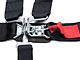 Corbeau 3-Inch 5-Point Latch and Link Harness Belt; Black (Universal; Some Adaptation May Be Required)
