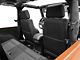 Corbeau GTS II Reclining Seat; Black Cloth (87-18 Jeep Wrangler YJ, TJ & JK; Seat Brackets are Required for TJ & JK Models)