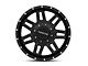 Raceline Injector Black Wheel; 17x8.5 (07-18 Jeep Wrangler JK)