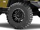 Raceline Injector Black Wheel; 17x8.5 (97-06 Jeep Wrangler TJ)