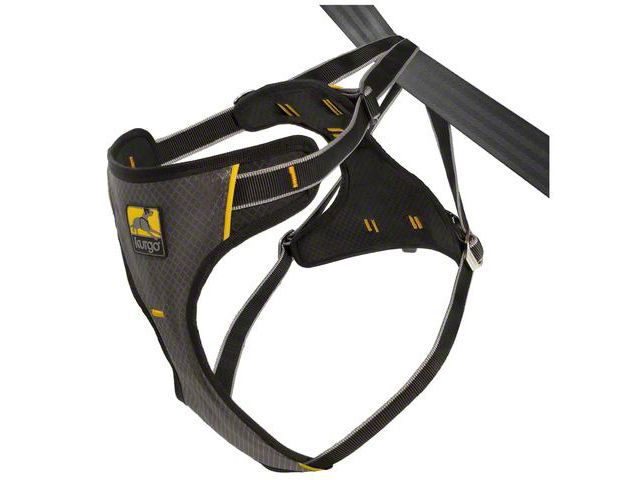 Jeep Wrangler Impact Dog Car Harness - Black/Charcoal