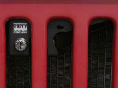 Tuffy Security Products Hood Lock (87-95 Jeep Wrangler YJ)