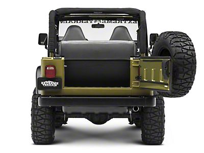 Tuffy Security Products Jeep Wrangler Tailgate Security Enclosure 296-01 ( 97-06 Jeep Wrangler TJ, Excluding Unlimited) - Free Shipping