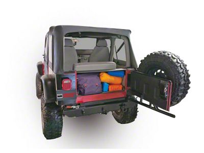Tuffy Security Products Tailgate Security Enclosure (87-95 Jeep Wrangler YJ)