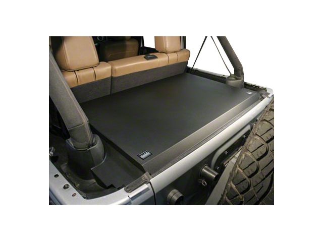 Tuffy Security Products Deluxe Security Deck Enclosure; Black (11-18 Jeep Wrangler JK)