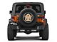 Daystar Cam Can Trail Box with Spare Tire Mount; Tan (97-18 Jeep Wrangler TJ & JK)