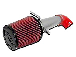 CGS Motorsports Cold Air Intake; Silver (91-95 2.5L Jeep Wrangler YJ)