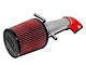CGS Motorsports Cold Air Intake; Silver (91-95 2.5L Jeep Wrangler YJ)