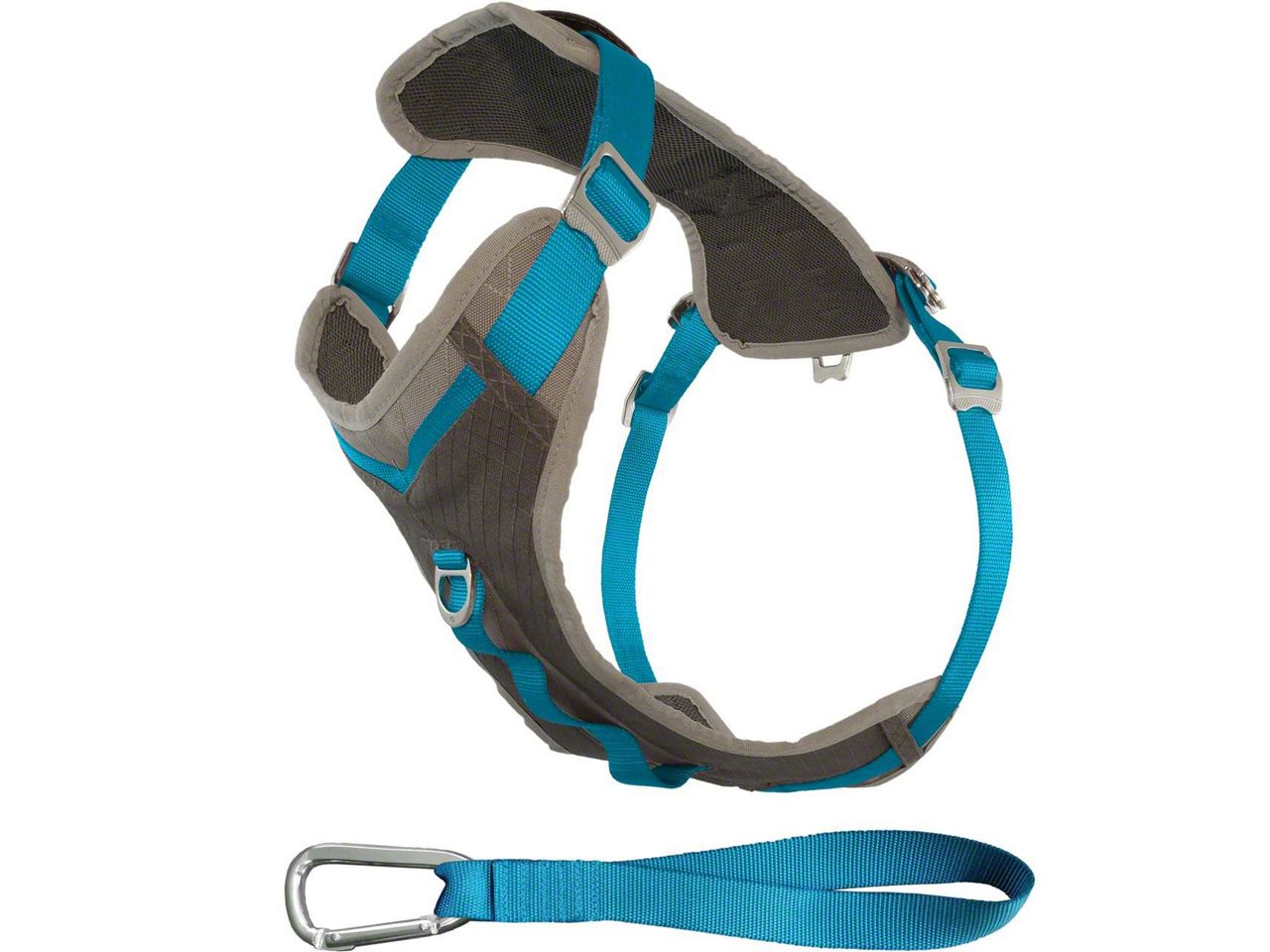 Jeep Wrangler Journey Dog Harness - Coastal Blue/Charcoal