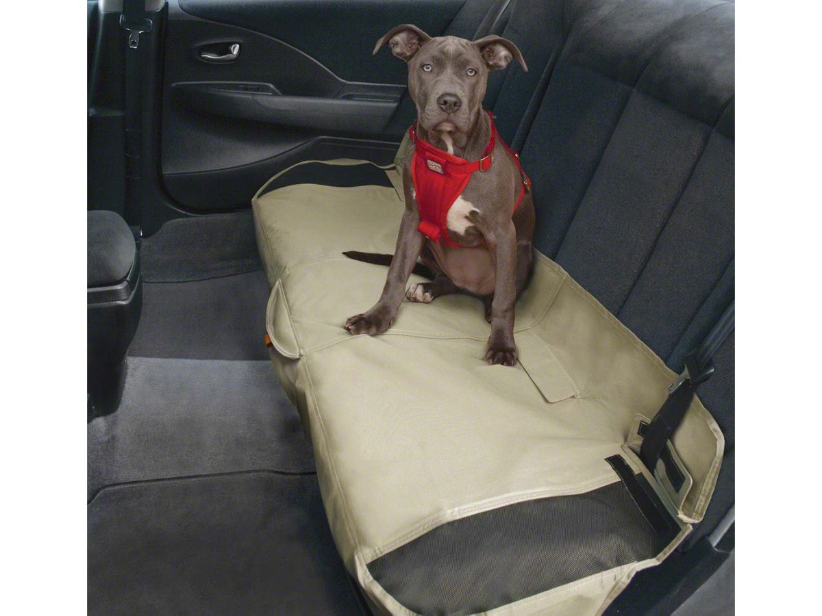 Kurgo Jeep Wrangler Shorty Rear Bench Seat Cover Hampton Sand