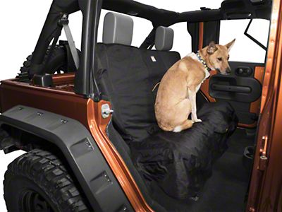 Jeep Wrangler Wander Rear Bench Seat Cover Black Universal Some Adaptation May Be Required Free - Jeep Wrangler Seat Covers For Dogs