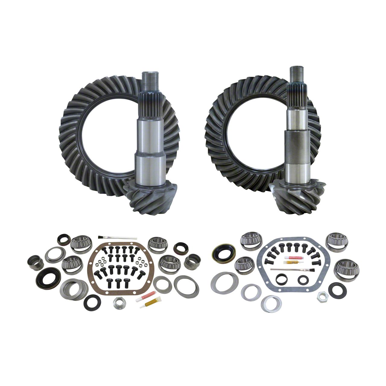 Mammoth Jeep Wrangler Front/Rear Ring and Pinion Gear Kit with Master  Overhaul Kit; 4.88 Gear Ratio J110077 (07-18 Jeep Wrangler JK, Excluding  Rubicon)