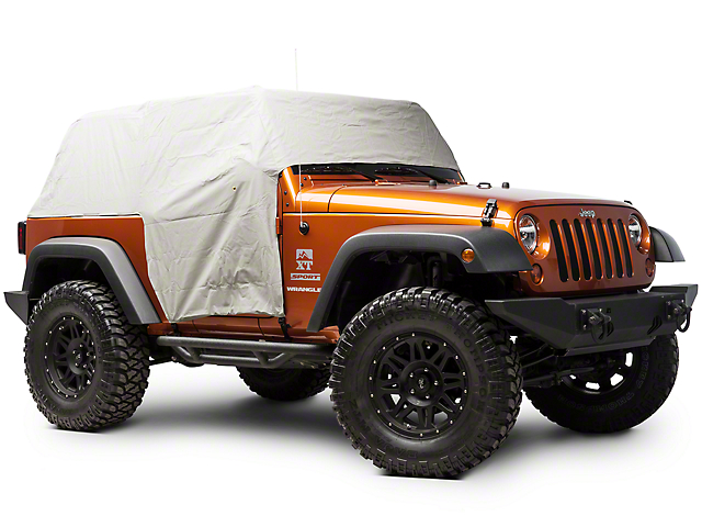 Bestop All-Weather Trail Cover; Gray (07-18 Jeep Wrangler JK 2-Door)