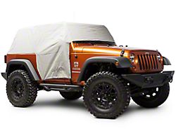 Bestop All-Weather Trail Cover; Gray (07-18 Jeep Wrangler JK 2-Door)