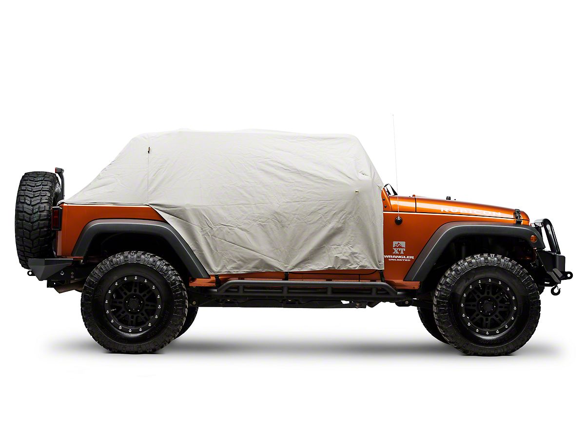 Bestop Jeep Wrangler All Weather Trail Cover Gray 81041 09 07