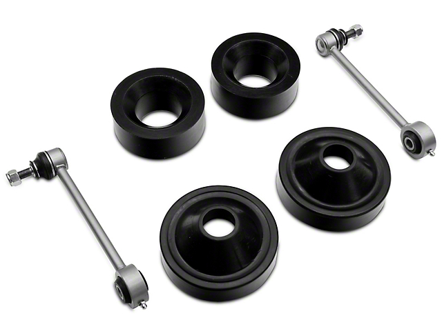 Mammoth 2-Inch Front / 1-Inch Rear Leveling Kit with End Links (07-18 Jeep Wrangler JK)