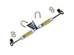 SuperLift Superide High Clearance Dual Steering Stabilizer Kit for 1.50+ Inch Lift (07-18 Jeep Wrangler JK)