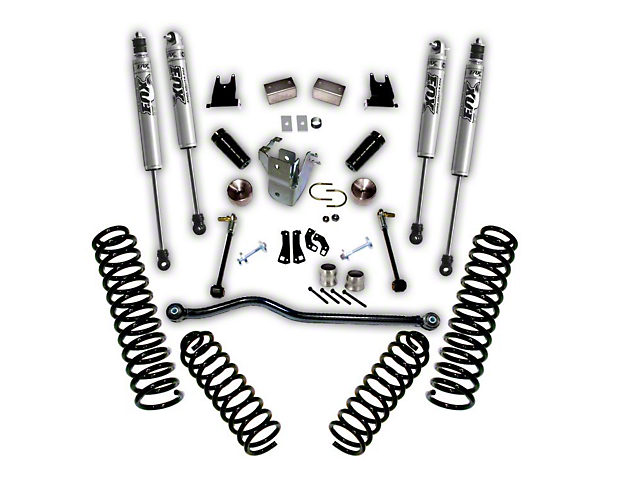 Fox Suspension Lift Kits >> Superlift Jeep Wrangler 4 In Suspension Lift Kit W Fox Shocks Fox Suspension Lift Kits >> Superlift Jeep Wrangler 4 In Suspension Lift Kit W Fox Shocks