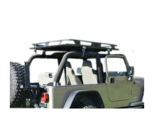 Roll Bar Mounting Brackets for Bushman Basket (87-06 Jeep Wrangler YJ & TJ)
