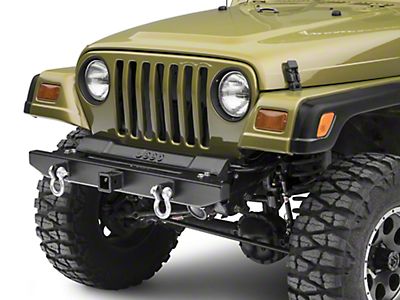 Jeep Wrangler Front Mount Hitch (07-18 Jeep Wrangler JK w/ Hard Rock Bumper)
