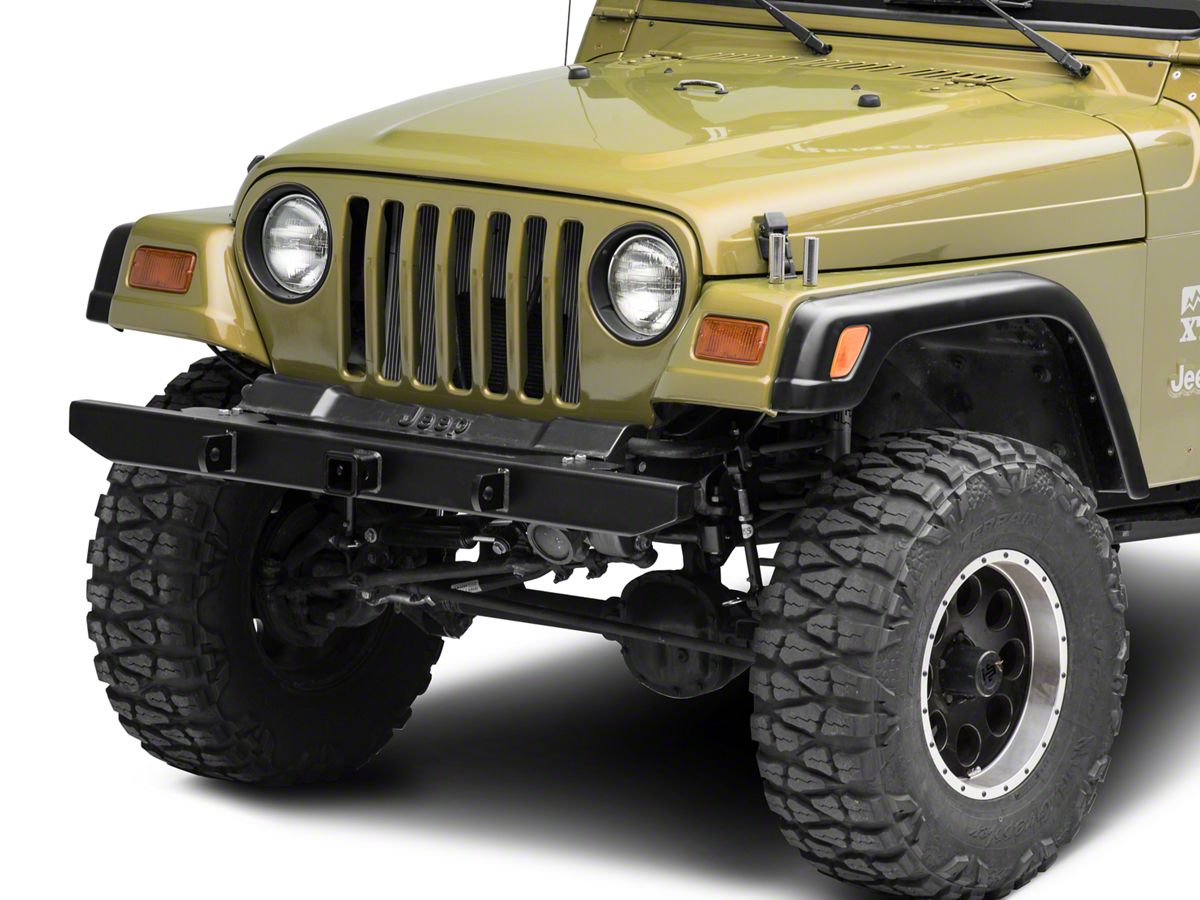Garvin Jeep Wrangler ATS Series Front Bumper; 54-Inch 34923 (97-06 Jeep  Wrangler TJ)