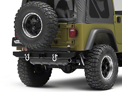 Garvin Jeep Wrangler EXT Series Rear Bumper with Tire Carrier