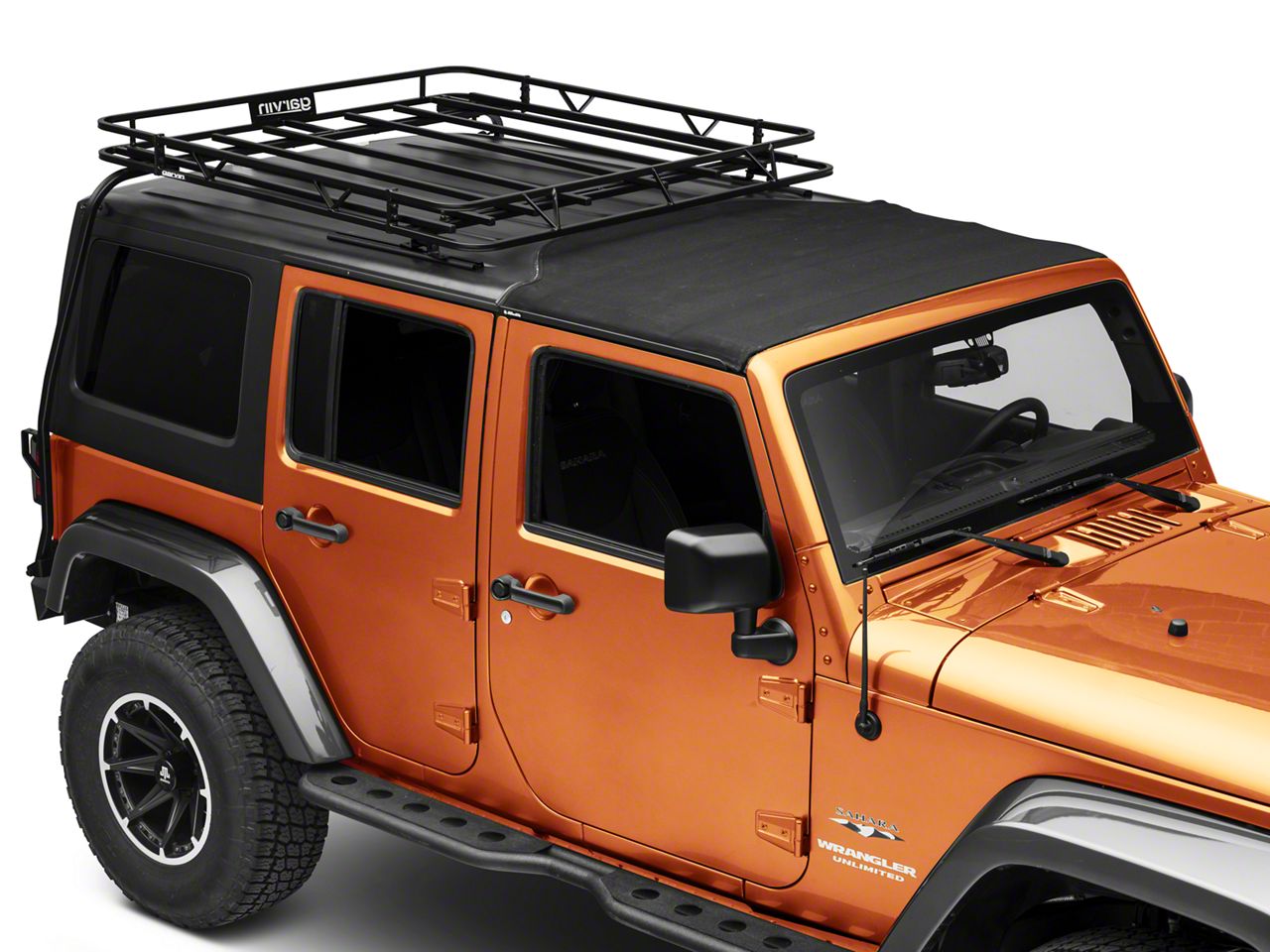 Garvin Jeep Wrangler Expedition Half-Rack for Hard-Tops 44064 (07-18 ...