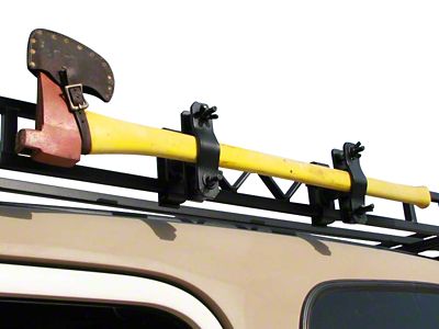 Garvin Single Axe or Shovel Mount for 6-Inch High Roof Rack